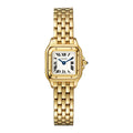 Panthère de Cartier Mini Model | 19mm, 18K Yellow Gold, Silver Dial, Ref. WGPN0016/WGPN0036
