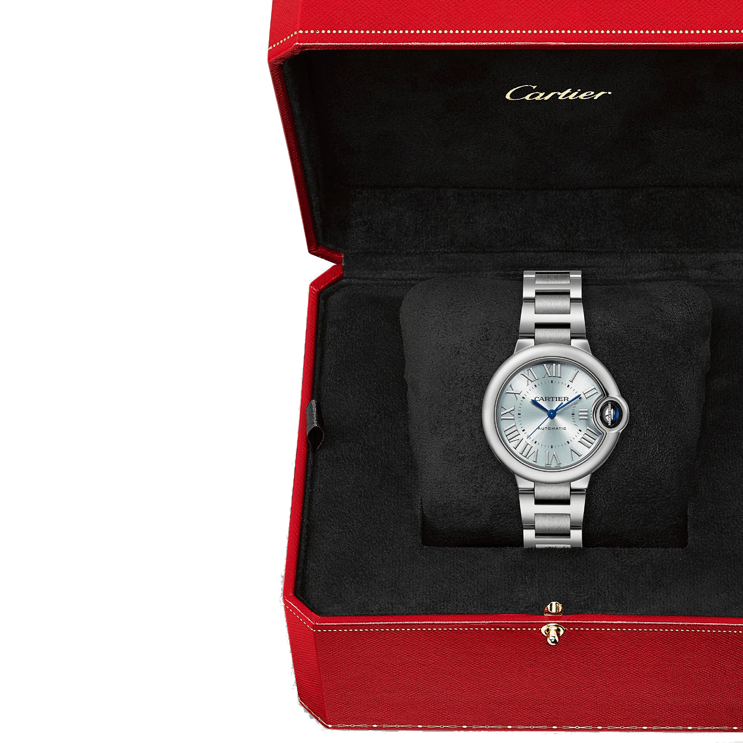 Ballon Bleu de Cartier 33 | 33mm, Steel, Blue Dial