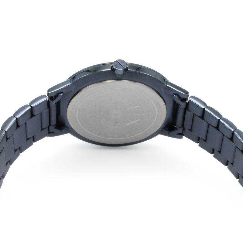 Armani Exchange Cayde AX2702 Men's Analog Watch – Blue Dial with Matching Blue Stainless Steel Strap