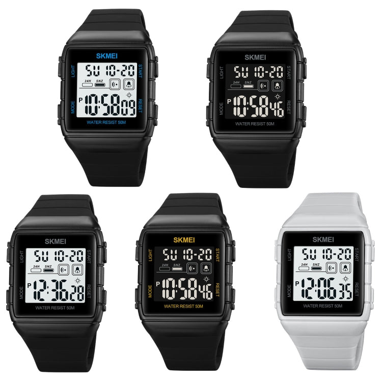 skmei-1960-stainless-steel-buckle-silicone-strap-waterproof-electronic-watchblue