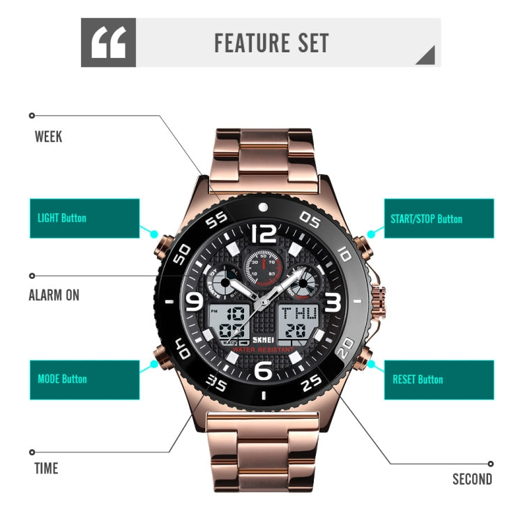 skmei-1538-multi-function-time-large-dial-steel-belt-men-casual-sports-electronic-watchsilver-silicone-belt