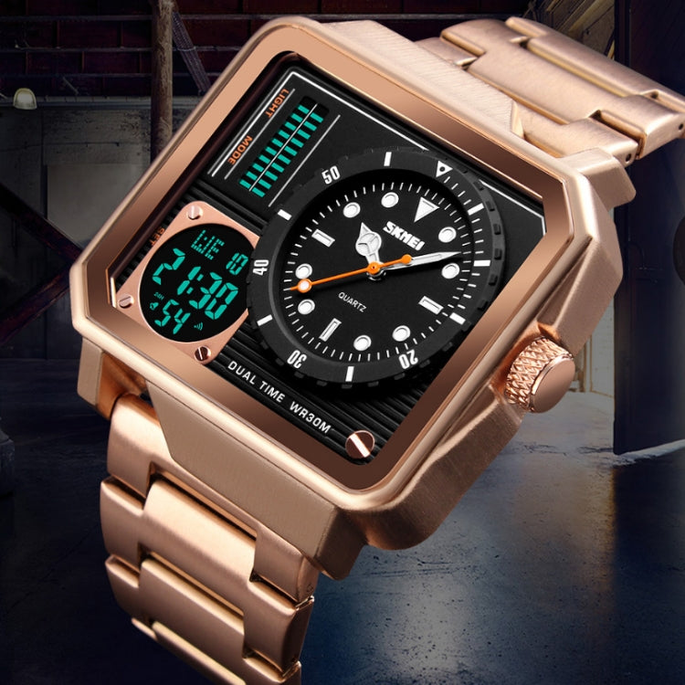 skmei-1392-multi-function-outdoor-sports-watch-business-double-display-waterproof-electronic-watchblack