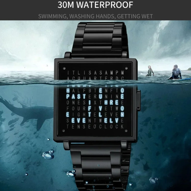 skmei-multi-function-letter-display-dial-square-men-electronic-watch-color-black-steel-band